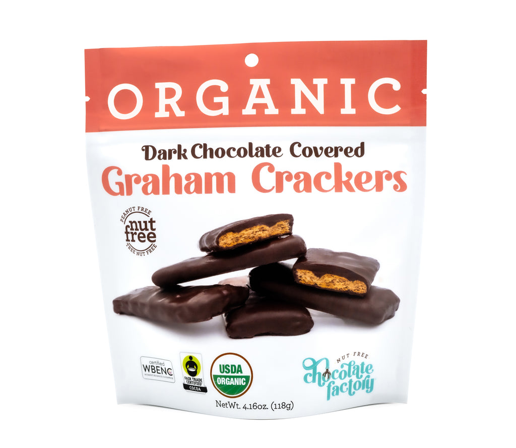 Organic Dark Chocolate Covered Graham Crackers