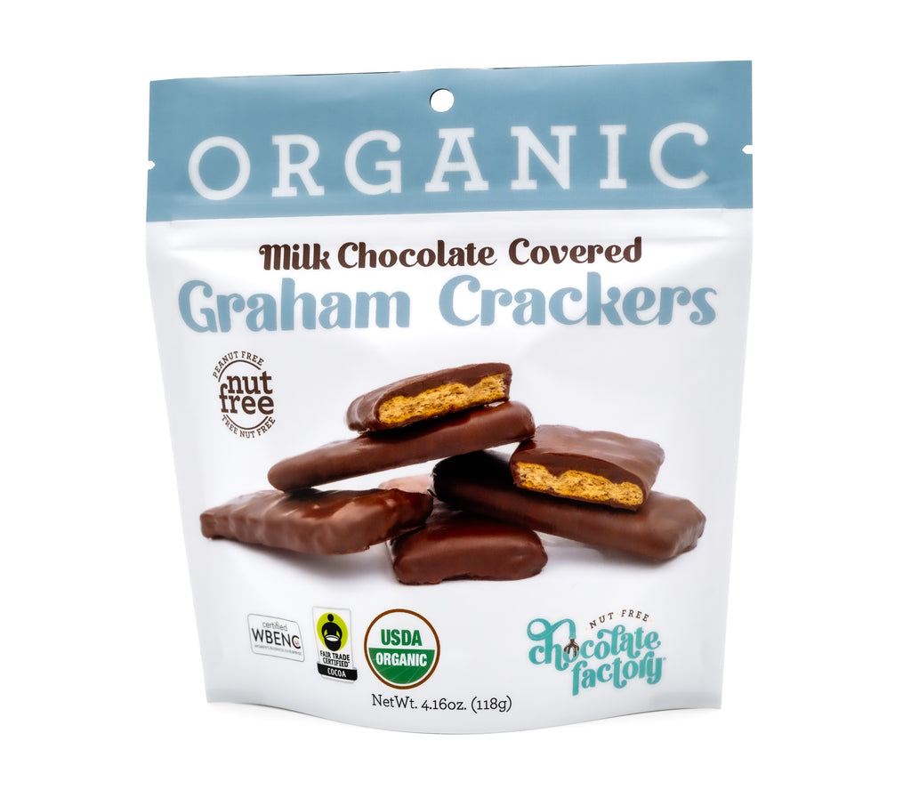 Organic Milk Chocolate Covered Graham Crackers