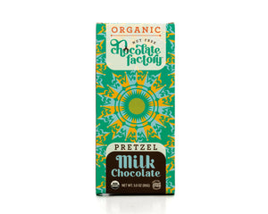 Organic Milk Chocolate Pretzel Bar