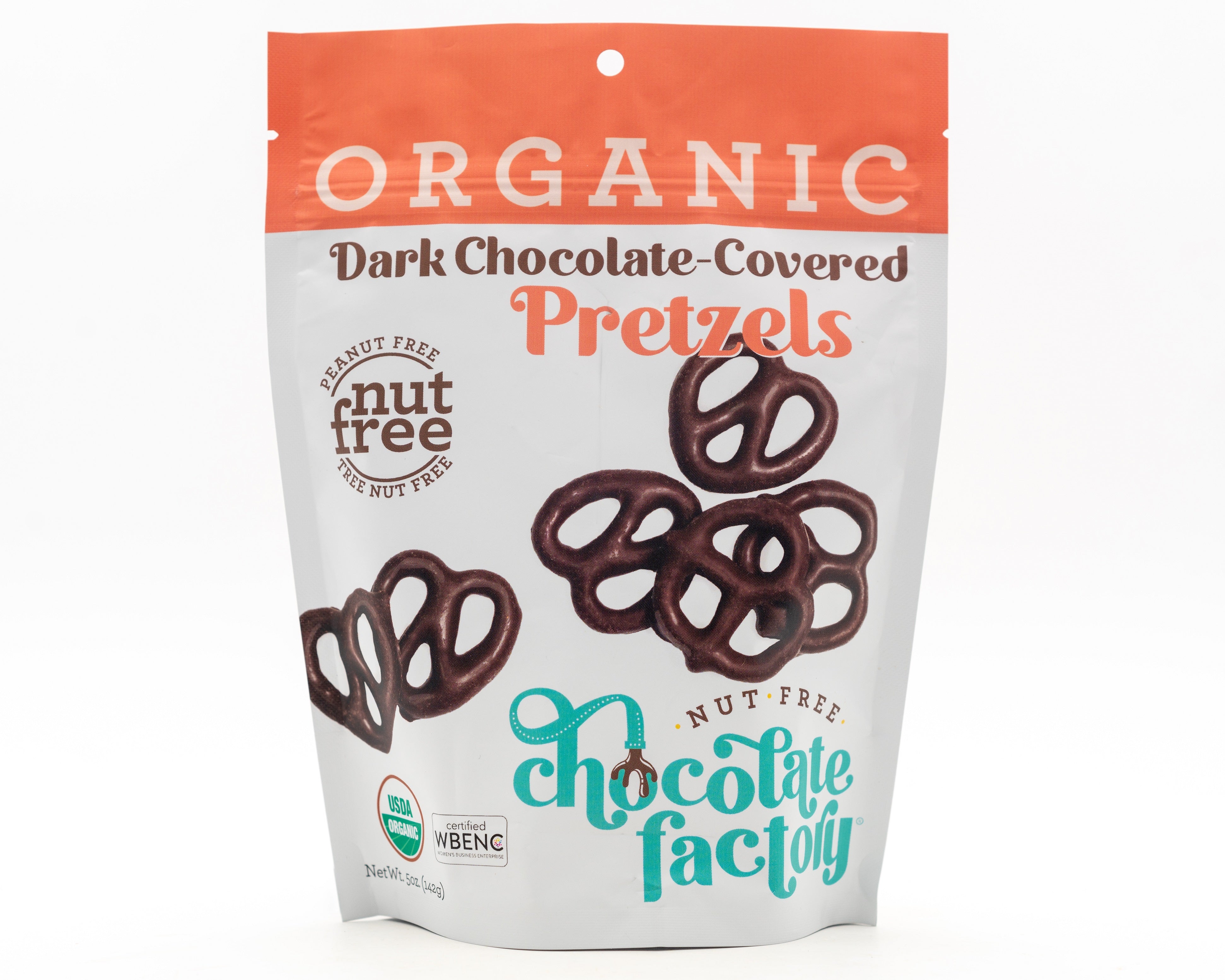 Organic Dark Chocolate Covered Pretzels